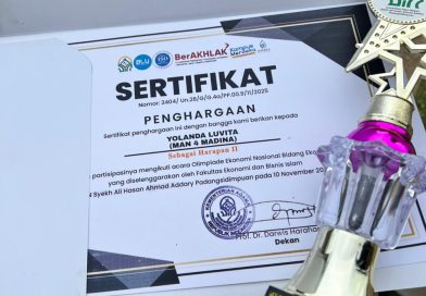 Peringkat 5 dari 960 peserta bidang Ekonomi se-Tapanuli Bagian Selatan Tahun 2025